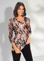 Shirt mit 3/4-langen &Auml;rmeln 