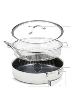 Livington Titan Pan Pfannen und Kochtöpfe EDELSTAHL