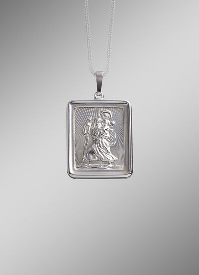 Massiver Anhänger aus Silber  Massiver Anhänger aus Silber