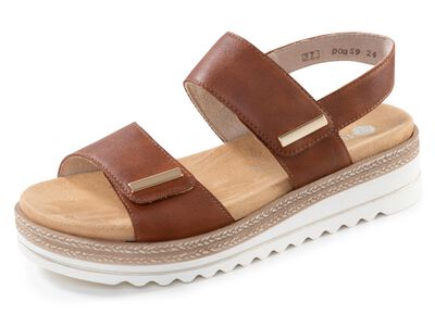 Remonte, schicke Damen-Sandalen, mit herausnehmbarem Fu&szlig;bett 