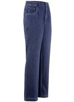 Jeans mit Gummibund in 3 Farben DUNKELJEANS
