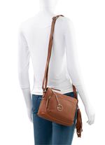 Laurina, Tasche, Damen, mit verstellbarem Umh&auml;ngeriemen BRAUN