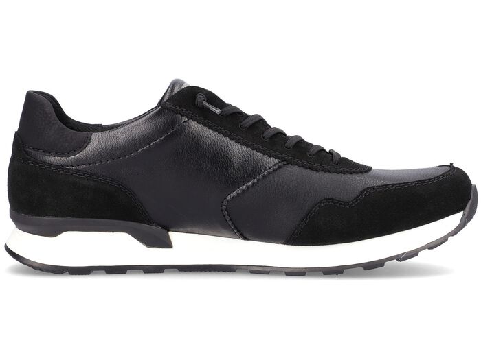 Schn&uuml;r-Sneaker mit herausnehmbarem Textilfu&szlig;bett 