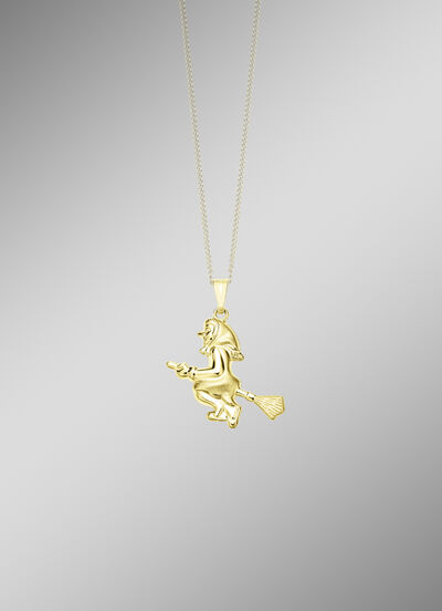 Bezaubernder Anhänger mit Hexe 