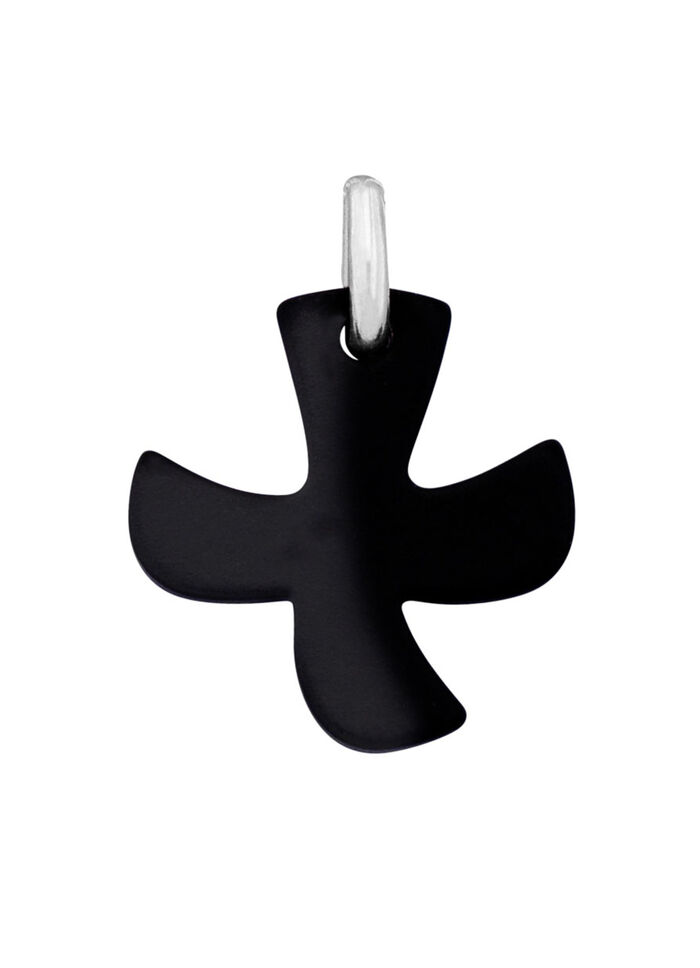 Mattierter Tauben-Kreuz-Anh&auml;nger 