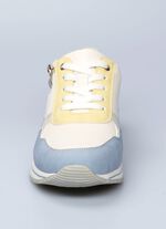 Komfort-Sneaker Simone in Leder- und Veloursleder-Optik 