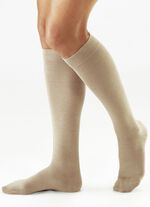 3 Paar Reise-St&uuml;tzkniestr&uuml;mpfe MARINE