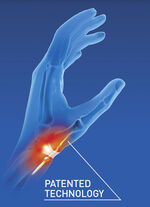 Handgelenkbandage QUERV&lsquo;ACTIV&trade; von EPITACT&reg; 