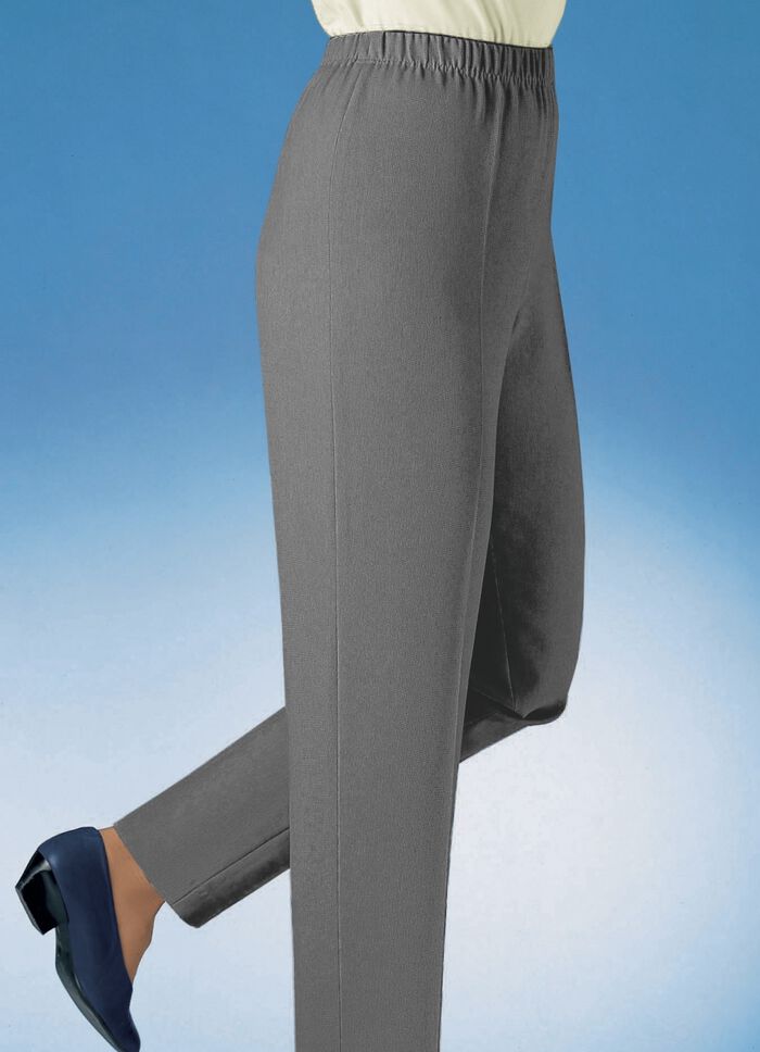 Hose in Schlupfform MITTELGRAU