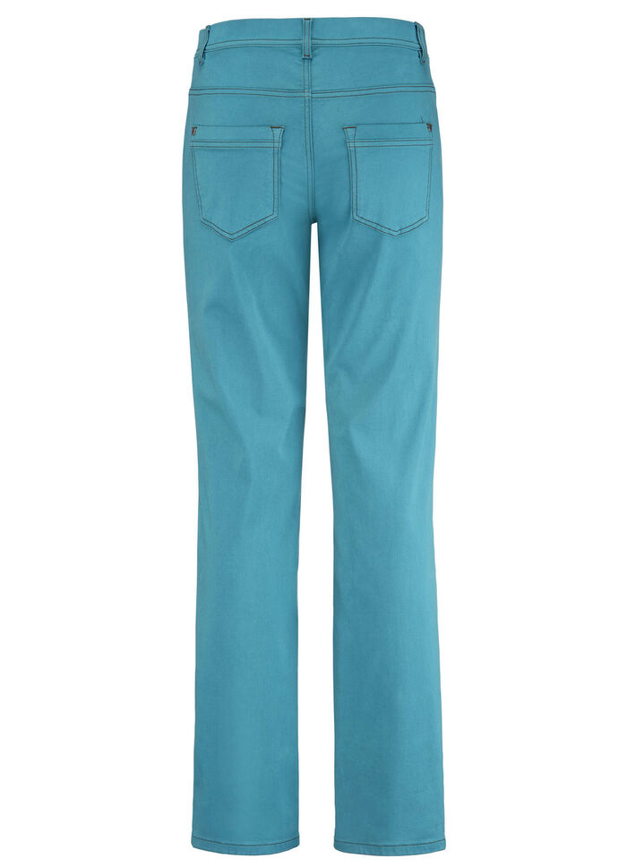 Softe Hose in 5-Pocket-Form PETROL