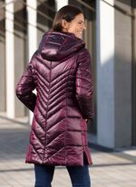 Kurzmantel mit Seitenschlitzen MARSALA