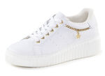 ELENA EDEN, stylische Damen-Sneaker, Weite G, herausnehmbares Fußbett WEISS