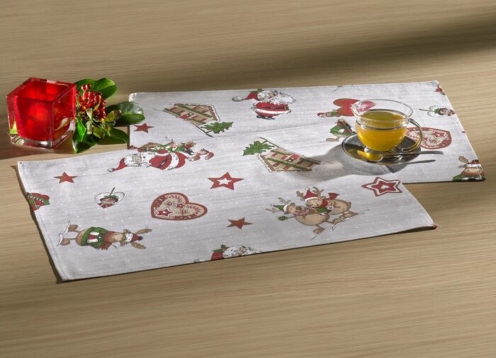 Tisch- und Raumdekoration aus Baumwolle 