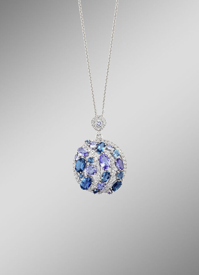 Eleganz, die funkelt: Anhänger mit echten Edelsteinen 