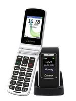 Olympia Style-Duo Klapphandy mit extra gro&szlig;er Schrift SCHWARZ