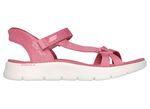 SKECHERS, sportliche Damen-Sandalen, mit geformter Slip-Ins Fersenplatte 