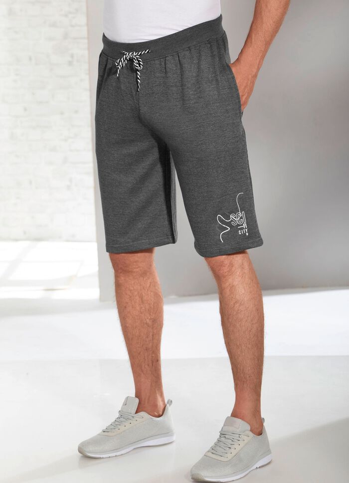 Bermuda in 2 Farben ANTHRAZIT MELIERT