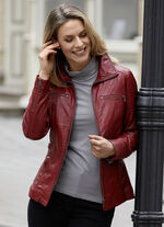 Lederkurzjacke von &bdquo;Caminari&ldquo; 