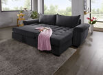 Moderne Polstermöbel mit Schlaffunktion ANTHRAZIT