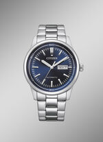 Automatik-Herrenuhr mit Edelstahlbandgehäuse 