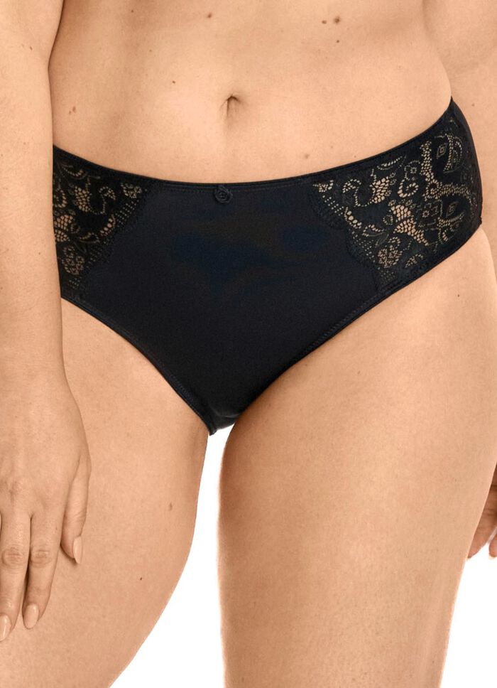 Susa Zweierpack Slips mit elastischer Spitze 