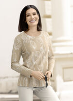 Pullover in Jacquard-Dessin 