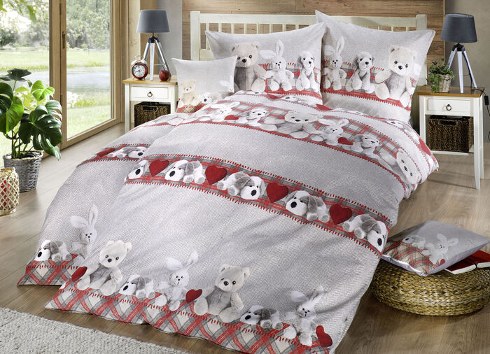 Renforcé Bettwäsche aus 100% Baumwolle 