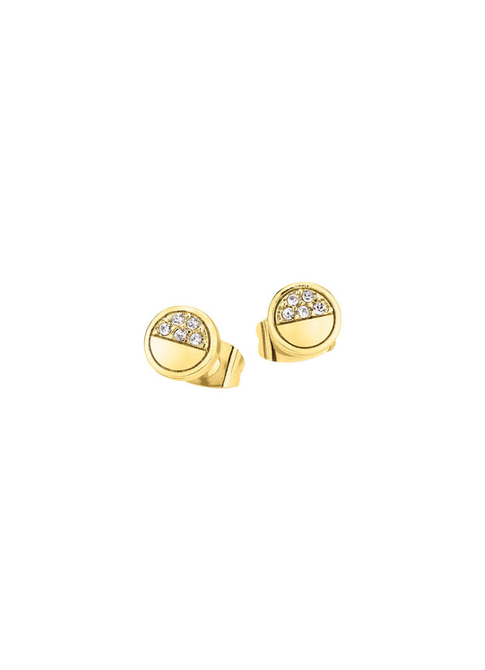 Goldfarbenes Damenuhrset 3-tlg. 