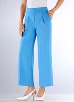 Kn&ouml;chellange Hose mit weitem Bein  