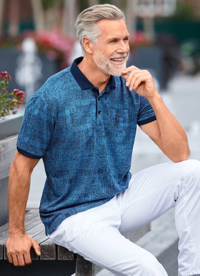 Poloshirt mit Brusttasche 