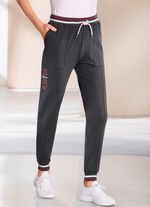 Freizeithose von „Plantier“ DUNKELGRAU