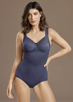 Sektfarbenes Anita-Entlastungs-Hosenkorselett BLAUGRAU