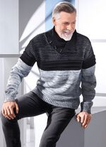 Pullover mit Schalkragen 