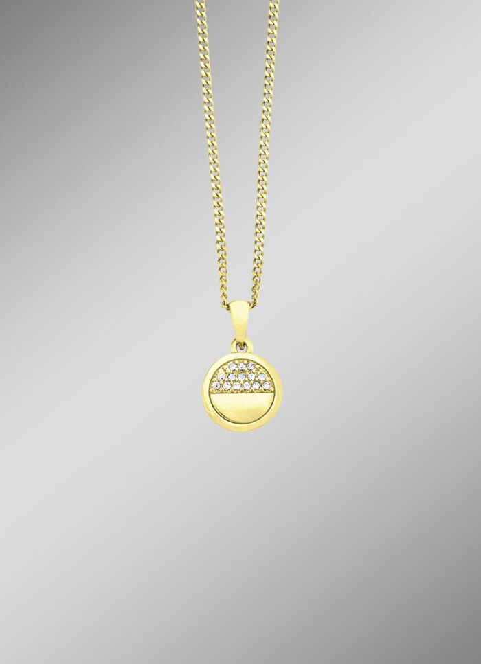 Goldfarbenes Damenuhrset 3-tlg. 