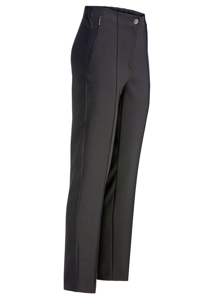 Hose mit angeschnittenem Bund SCHWARZ