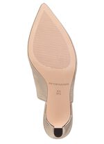 Peter Kaiser Sling-Pumps mit funkelndem Glitzersteinchen-Besatz 