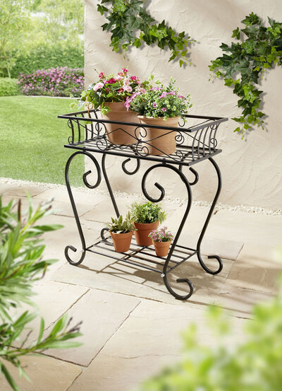 Pflanzenständer aus Metall 