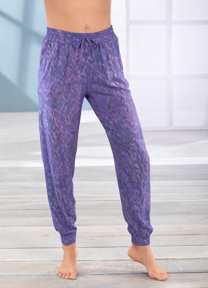Superleichte Hose von Plantier  LILA-FLIEDER