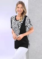 Ausgefallenes Shirt im Mustermix 