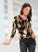 Shirt mit farbbrillantem Inkjet-Druck 