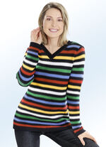 Pullover mit nachhaltig recycelter Baumwolle 