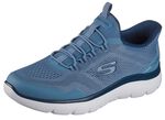 SKECHERS, sportliche Herren-Sneaker, mit geformter Slip-Ins Fersenplatte 
