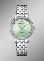 Citizen Quartz-Damenuhr mit Edelstahlbandgeh&auml;use 