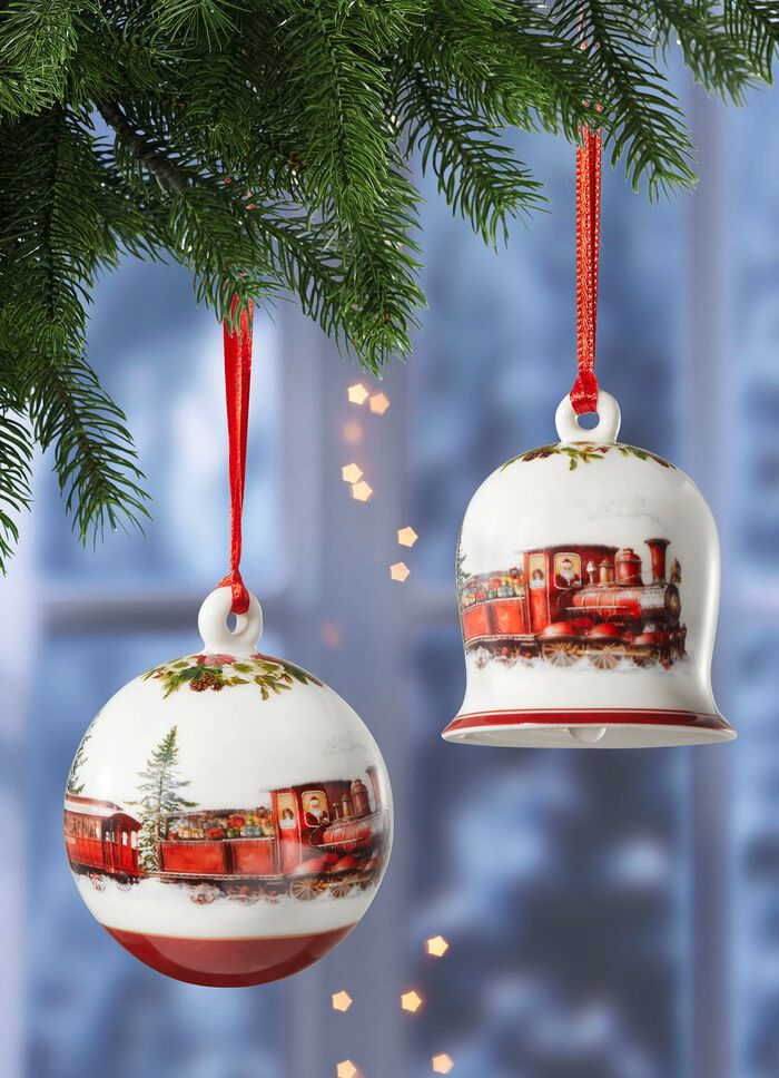 Jahresbaumschmuck 2025 WEISS-ROT