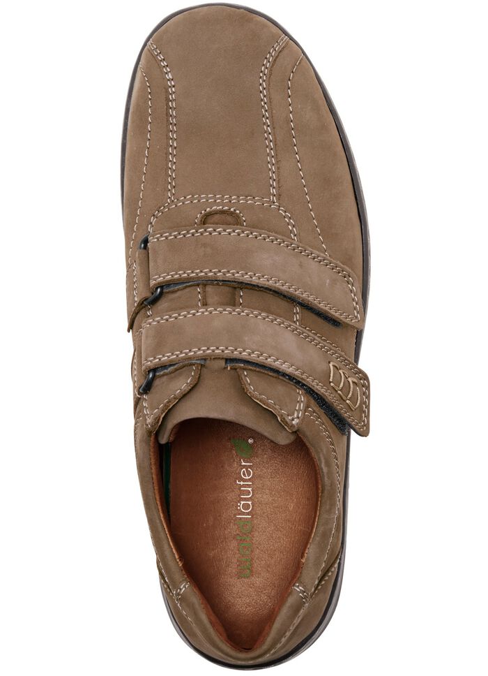 Waldl&auml;ufer, bequeme Herrn-Slipper, Weite H, mit herausnehmbarem Fu&szlig;bett 