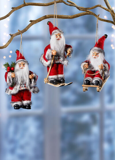 Weihnachtsm&auml;nner, 3er-Set 
