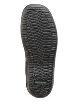 ELENA EDEN-Slipper aus Nappaleder GRAU-SCHWARZ