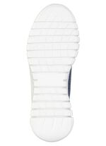 ELENA EDEN, sommerliche Damen-Sneaker, Weite H, mit herausnehmbarem Fu&szlig;bett JEANS-SILBER