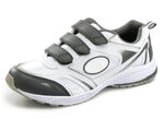 Klett-Sneaker in sportlicher Ausführung WEISS-GRAU