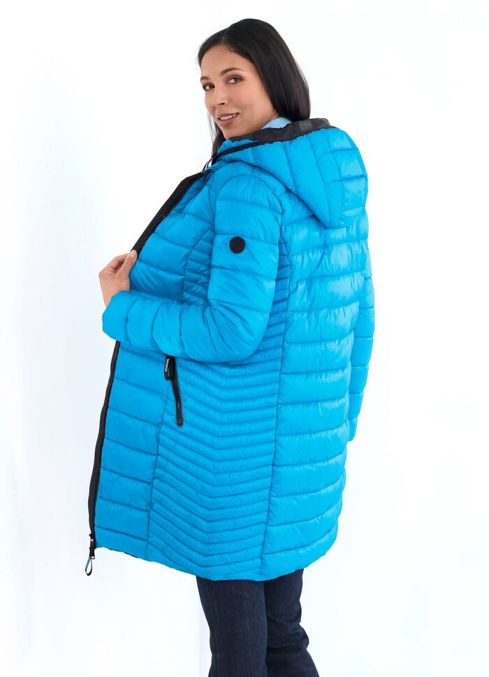 Funktions-Kurzmantel mit 2-Wege-Rei&szlig;verschluss 